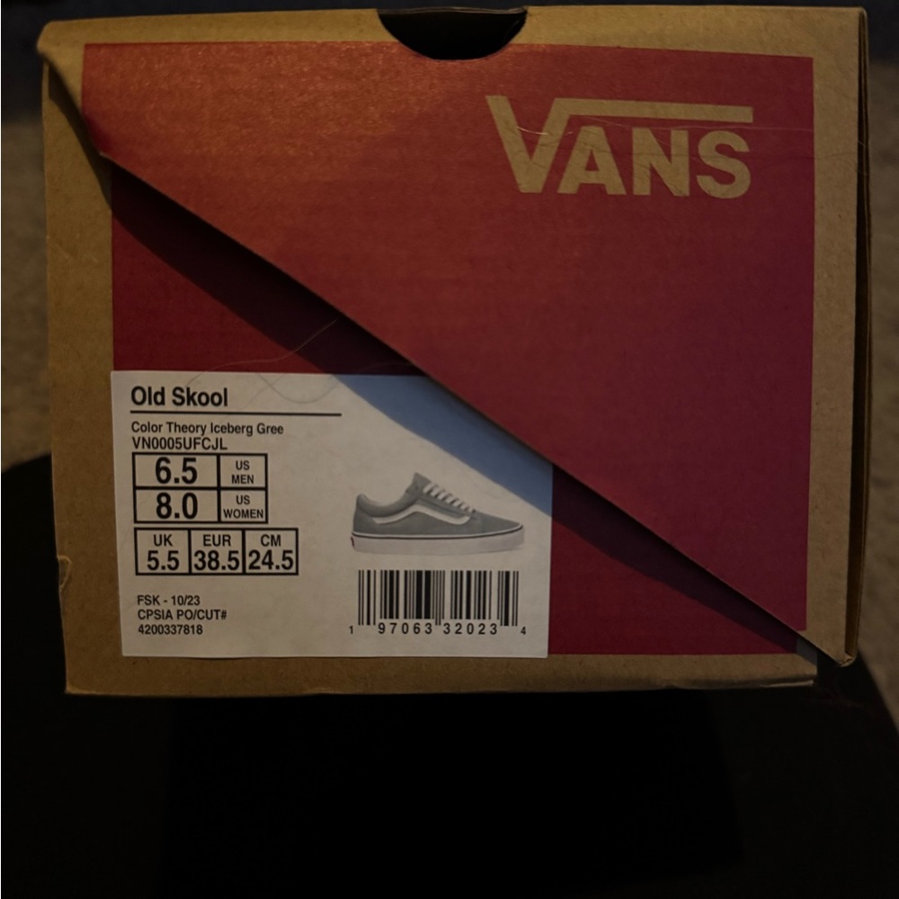 Vans Old Skool Iceberg Green Sneakers - Picture 3 of 4